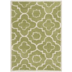 CHATHAM, GREEN / IVORY, 2' X 3', Area Rug