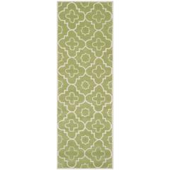 CHATHAM, GREEN / IVORY, 2'-3" X 7', Area Rug