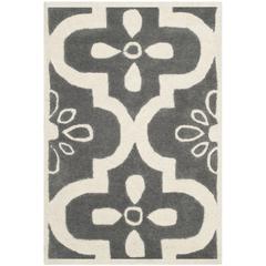 CHATHAM, DARK GREY / IVORY, 2' X 3', Area Rug, CHT751D-2