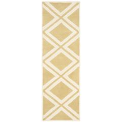 CHATHAM, GOLD / IVORY, 2'-3" X 7', Area Rug