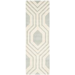 CHATHAM, GREY / IVORY, 2'-3" X 7', Area Rug, CHT760E-27