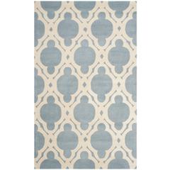 CHATHAM, BLUE / IVORY, 5' X 8', Area Rug, CHT762B-5
