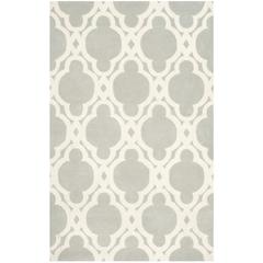 CHATHAM, GREY / IVORY, 4' X 6', Area Rug, CHT762E-4