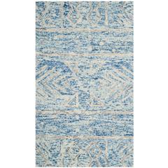 CHATHAM, BLUE / IVORY, 3' X 5', Area Rug, CHT764B-3