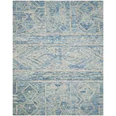 CHATHAM, BLUE / IVORY, 8' X 10', Area Rug, CHT764B-8