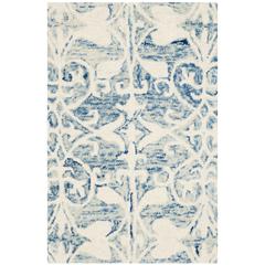 CHATHAM, DARK BLUE / IVORY, 2' X 3', Area Rug, CHT765C-2