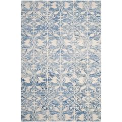 CHATHAM, DARK BLUE / IVORY, 6' X 9', Area Rug, CHT765C-6