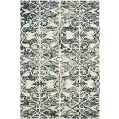 CHATHAM, CHARCOAL / IVORY, 4' X 6', Area Rug