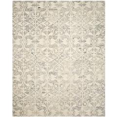 CHATHAM, LIGHT GREY / IVORY, 8' X 10', Area Rug