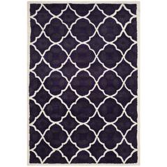 CHATHAM, PURPLE / IVORY, 4' X 6', Area Rug, CHT821B-4
