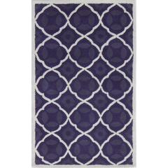 CHATHAM, PURPLE / IVORY, 5' X 8', Area Rug, CHT821B-5