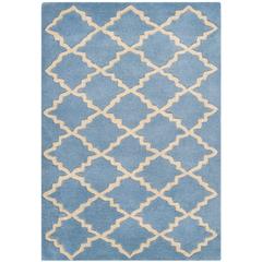CHATHAM, BLUE GREY, 2' X 3', Area Rug
