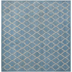 CHATHAM, BLUE GREY, 7' X 7' Square, Area Rug