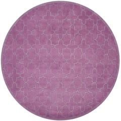 CHATHAM, DARK PINK, 7' X 7' Round, Area Rug