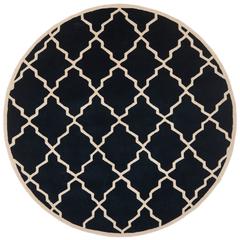 CHATHAM, DARK BLUE, 7' X 7' Round, Area Rug