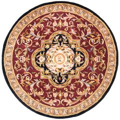 CLASSIC, RED / BLACK, 6' X 9', Area Rug
