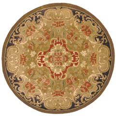 CLASSIC, GOLD / COLA, 3'-6" X 3'-6" Round, Area Rug