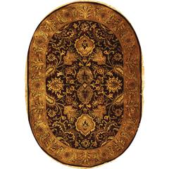CLASSIC, ASSORTED / GOLD, 4'-6" X 6'-6" Oval, Area Rug