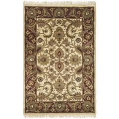 CLASSIC, IVORY / RED, 4' X 6', Area Rug