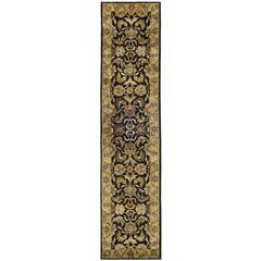 CLASSIC, BLACK / GOLD, 2'-3" X 10', Area Rug, CL252A-210
