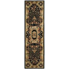 CLASSIC, BLACK / GOLD, 2'-3" X 10', Area Rug, CL304A-210