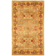 CLASSIC, LIGHT GREEN / GOLD, 2'-3" X 4', Area Rug, CL324A-24