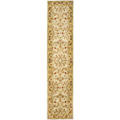 CLASSIC, GREY / LIGHT GOLD, 2'-3" X 10', Area Rug