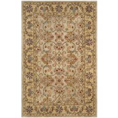 CLASSIC, GREY / LIGHT GOLD, 6' X 9', Area Rug