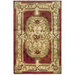 CLASSIC, BURGUNDY, 2' X 3', Area Rug