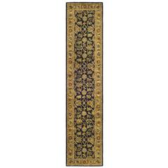 CLASSIC, BLACK / GOLD, 2'-3" X 10', Area Rug, CL758B-210