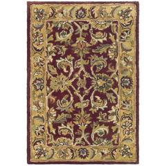 CLASSIC, RED / GOLD, 2' X 3', Area Rug
