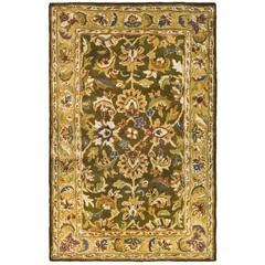 CLASSIC, OLIVE / CAMEL, 2'-3" X 4', Area Rug