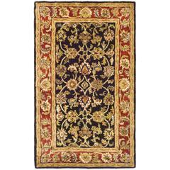 CLASSIC, DARK OLIVE / RED, 2' X 3', Area Rug