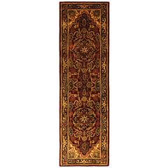 CLASSIC, RED / NAVY, 2'-3" X 8', Area Rug
