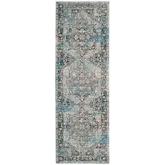 CLAREMONT, IVORY / GREY, 2'-6" X 7'-9", Area Rug