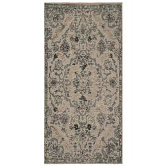 CLV-CLASSIC VINTAGE, GREY / TURQUOISE, 2'-3" X 8', Area Rug