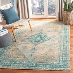 CLV-CLASSIC VINTAGE, AQUA, 5' X 8', Area Rug, CLV113J-5