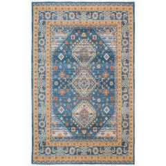 CLV-CLASSIC VINTAGE, BLUE / GOLD, 6' X 9', Area Rug