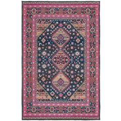 CLV-CLASSIC VINTAGE, NAVY / PINK, 4' X 6', Area Rug