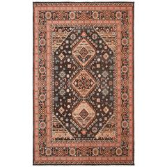 CLV-CLASSIC VINTAGE, BLACK / RUST, 5' X 8', Area Rug