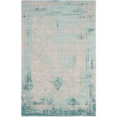 CLV-CLASSIC VINTAGE, TURQUOISE, 5' X 8', Area Rug