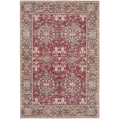 CLV-CLASSIC VINTAGE, RED / MULTI, 6' X 9', Area Rug