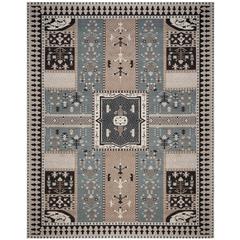 CLV-CLASSIC VINTAGE, SLATE / BEIGE, 6'-7" X 9'-2", Area Rug, CLV512B-6