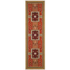 CLV-CLASSIC VINTAGE, ORANGE / GOLD, 2'-3" X 8', Area Rug, CLV512D-28