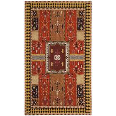 CLV-CLASSIC VINTAGE, ORANGE / GOLD, 3' X 5', Area Rug, CLV512D-3