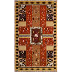 CLV-CLASSIC VINTAGE, ORANGE / GOLD, 4' X 6', Area Rug, CLV512D-4