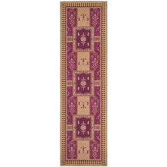 CLV-CLASSIC VINTAGE, FUCHSIA / GOLD, 2'-3" X 8', Area Rug
