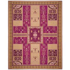 CLV-CLASSIC VINTAGE, FUCHSIA / GOLD, 8' X 10', Area Rug