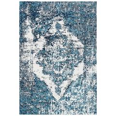 CLASSIC VINTAGE, BLUE / IVORY, 4' X 6', Area Rug