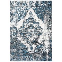 CLASSIC VINTAGE, NAVY / IVORY, 4' X 6', Area Rug, CLV703N-4